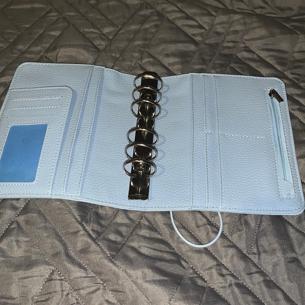 Print Pression cash binder baby  blue